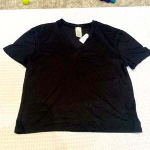 GtoG girls black Small top